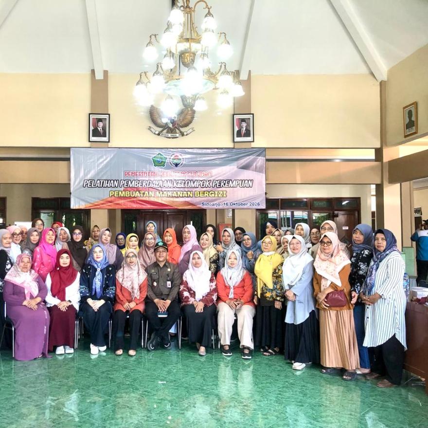 Pemerintah Desa Tenggulunan Gelar Pelatihan Pembuatan Makanan Bergizi bagi Kader Kesehatan